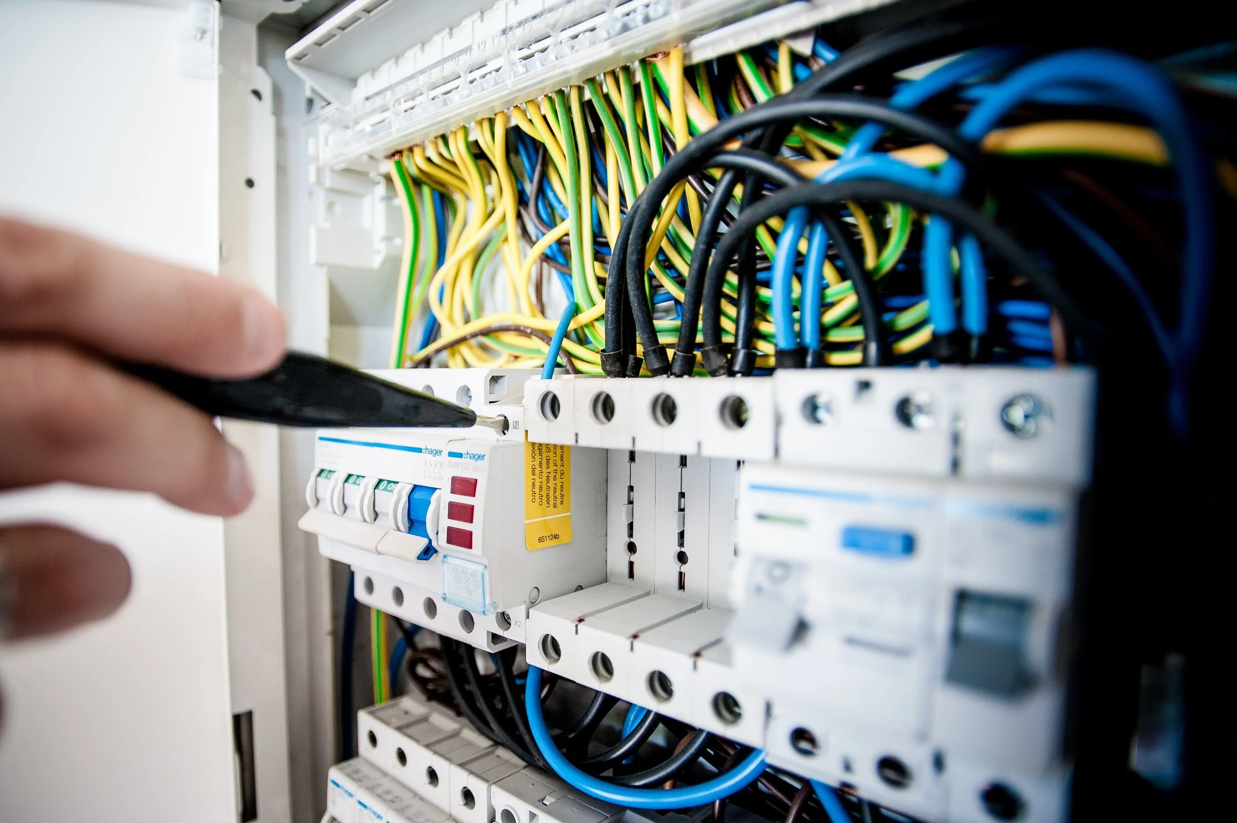 TFC technician on the job
